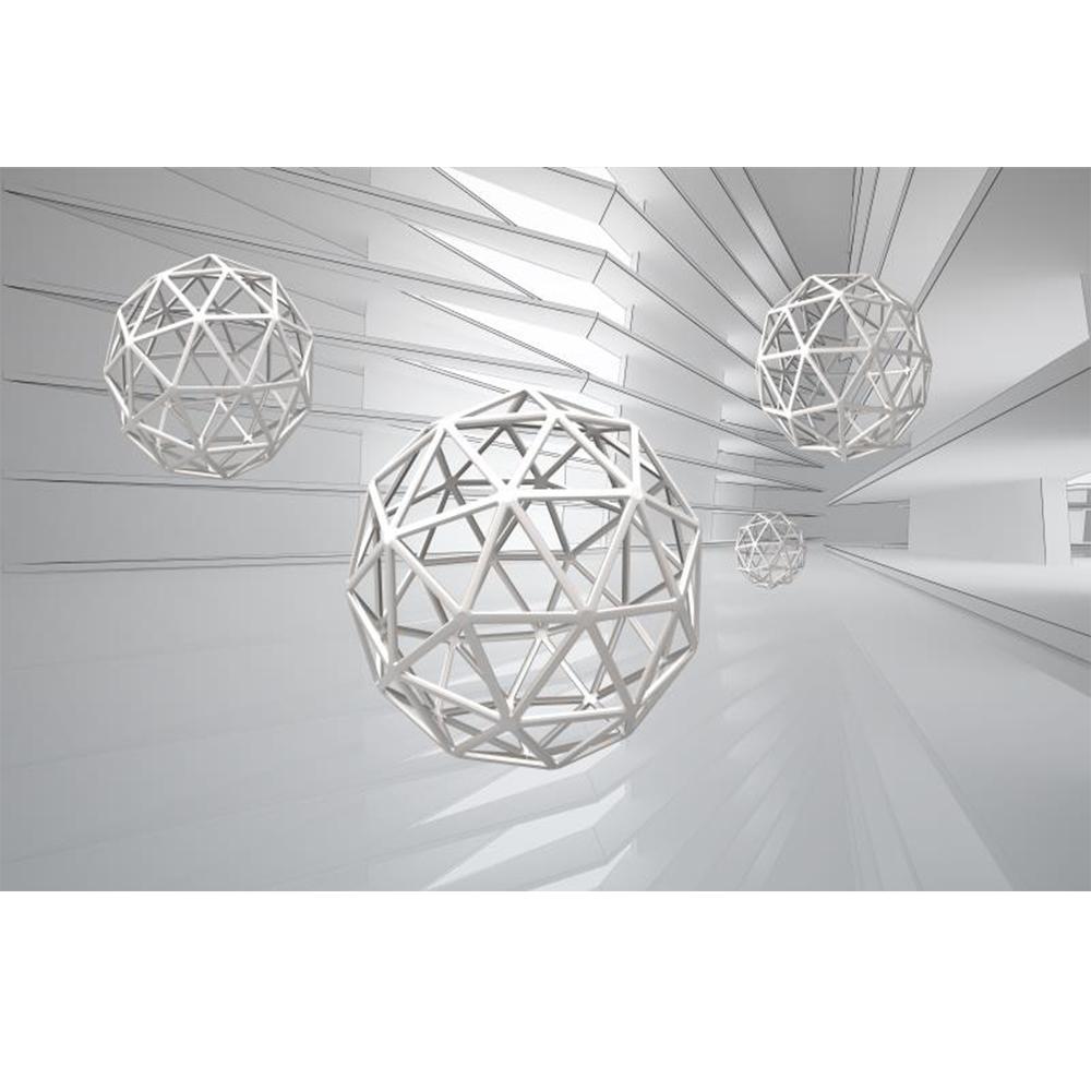 Abstract Wallpaper 3d Space Three-Dimensional Sphere Mural Living Room Bedroom Tv Background Wallpaper