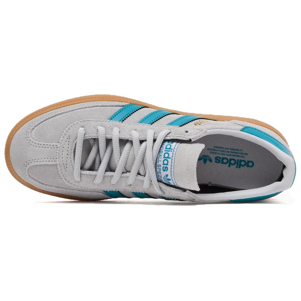 Adidas Гандбол Специаль Серый Чисто-бирюзовый Мужские Кроссовки Серо-два Золотой-металлик JR3844