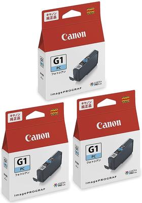 Canon Оригинальный набор чернильниц Ink Tank Photo Cyan из 3 шт. 4187C001 PFI-G1PC