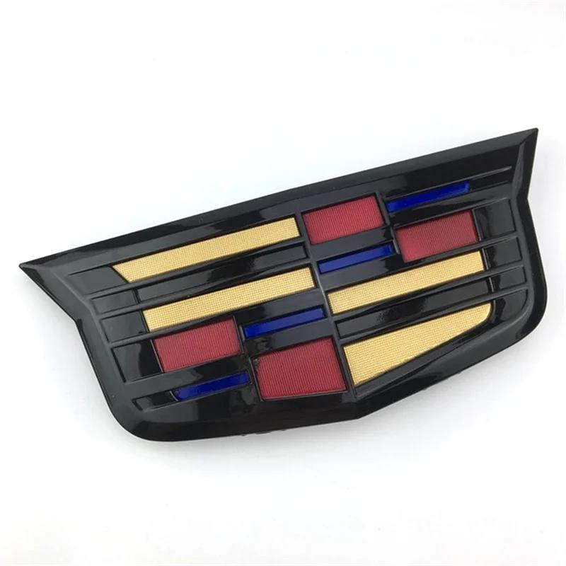 AABHT1 ABS Front Grille Tailgate Emblem Badge Sticker for Cadillac XTS XT5 XT6 ATSL SRX CT4 CT5 CT6 Escalade Auto Exterior Decor