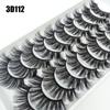 Многослойный эффект Wispies Пушистые Полный объем Густые Накладные ресницы 3D Норковый волос Наращивание ресниц