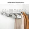 Wide Shoulder Anti-slip Plastic Clothes Hanger