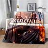 3D игровая Поле боя Напечатанный плед одеяла Теплые фланелевые одеяла Мягкое и удобное одеяло постельное белье Подарок на день рождения