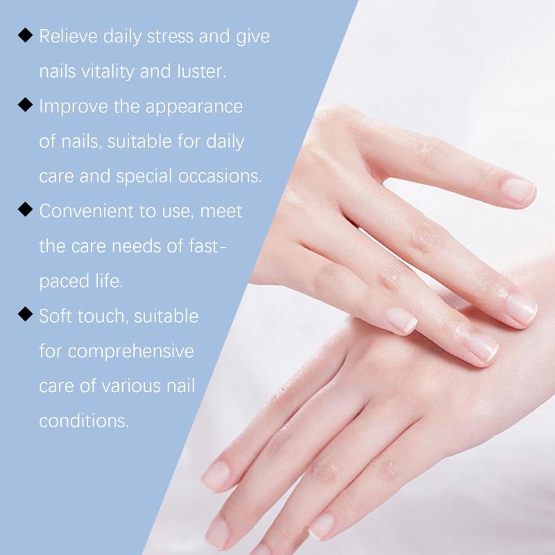 Gentle Formula Nail Care Liquid Nourishing Moisturizer for Soft and Thick Nails Cleans Dirt for Everyday Nail Health