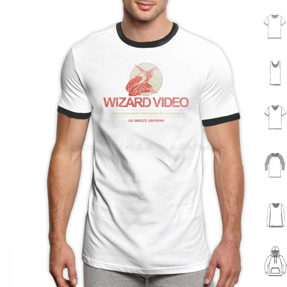 Wizard Video 1981 T Shirt Cotton Men Women DIY Print Vhs Cinephile Cult Classic 80s Movies Wizard Cult Movies Vhs Tapes Horror