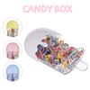 12 шт. Маленькие чемоданы, коробки для конфет, принадлежности для свадьбы, дня рождения, прекрасный дизайн мороженого, пластиковые подарочные коробки