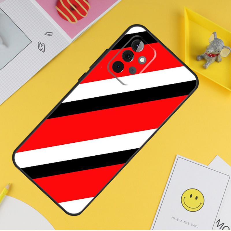 Чехол с модным полосатым дизайном для Samsung Galaxy A34 A35 A14 A15 A25 A53 A33 A13 A52 A32 A12 A51 A71 A54 A55