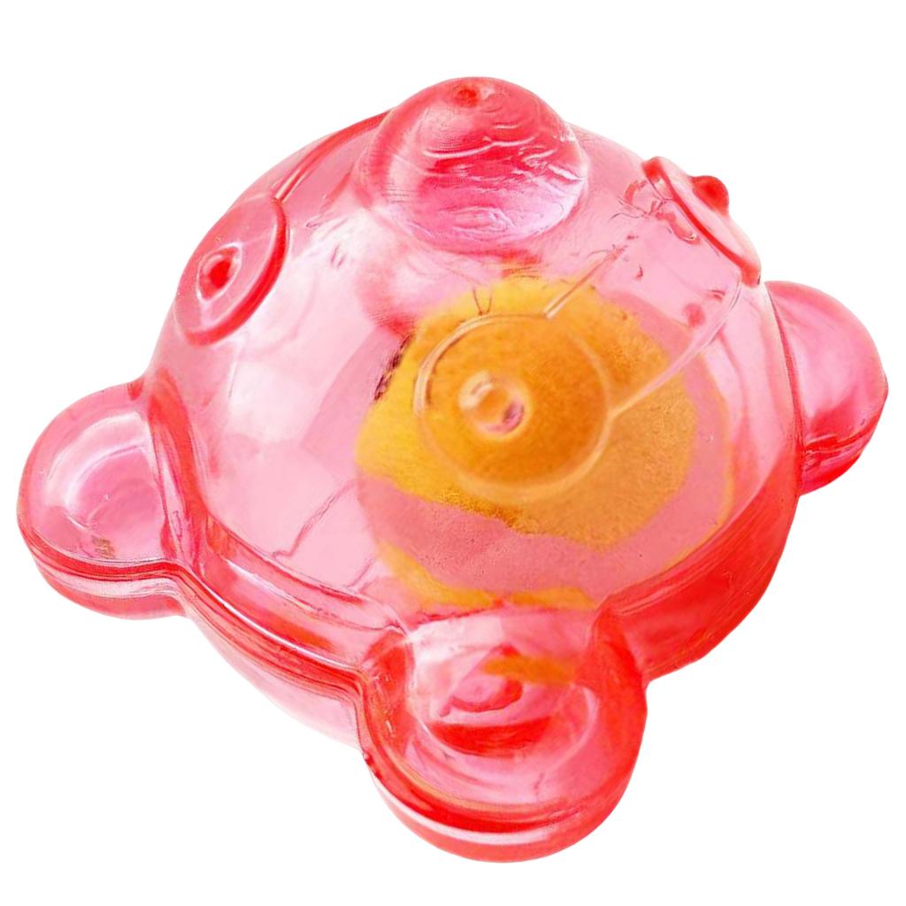 Интерактивный жевательный мяч для собак со скрипучим звуком и высоким отскоком для активного питомца, жевание, прорезывание зубов, игрушка для упражнений