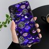 Phone Case For Samsung A17 A55 A16 A56 A35 A15 A53 A54 A33 A34 A25 A05S A52 A52S A07 A26 A06 Trippy blue alien eyes