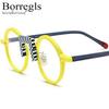 Korean Style Acetate Round Glasses Frame for Men and Women - Retro Myopia Glasses