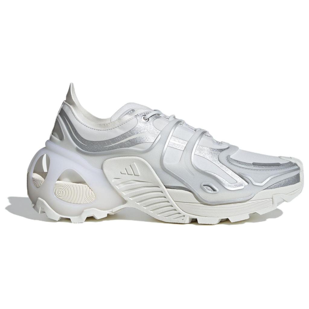 Adidas Wonder Runner Pro Versatile Comfortable Fabric Durable Breathable Low-Top Carbon Plate Running Shoes Unisex Sneakers Silver White ID3659