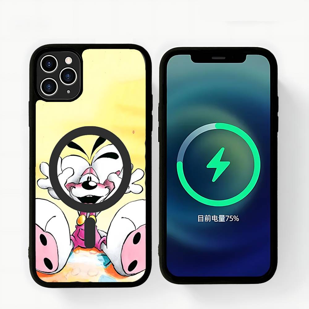 Cartoon D-Diddl Phone Case For IPhone 16 15 14 13 12 11 17 Pro Max Plus Magnetic Wireless Cover