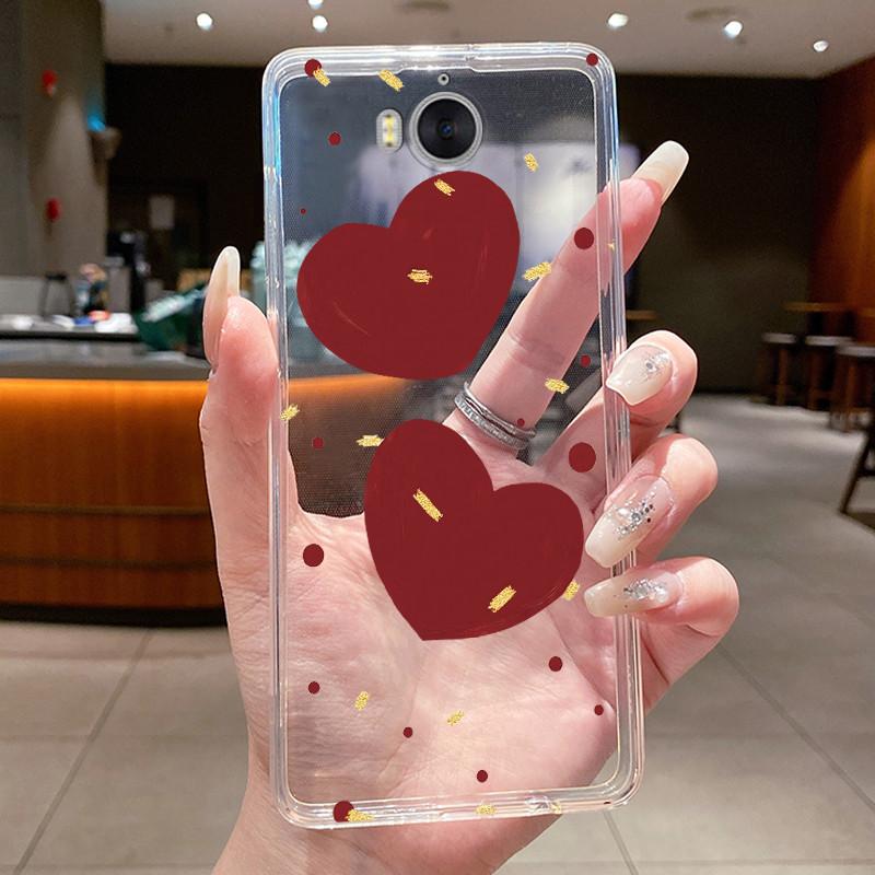 Phone Case For Huawei Y5 2017 / Y6 2017 / Honor Play 6 Funda Butterfly Bow Protective Casing Transparent Soft Silicone TPU Cover