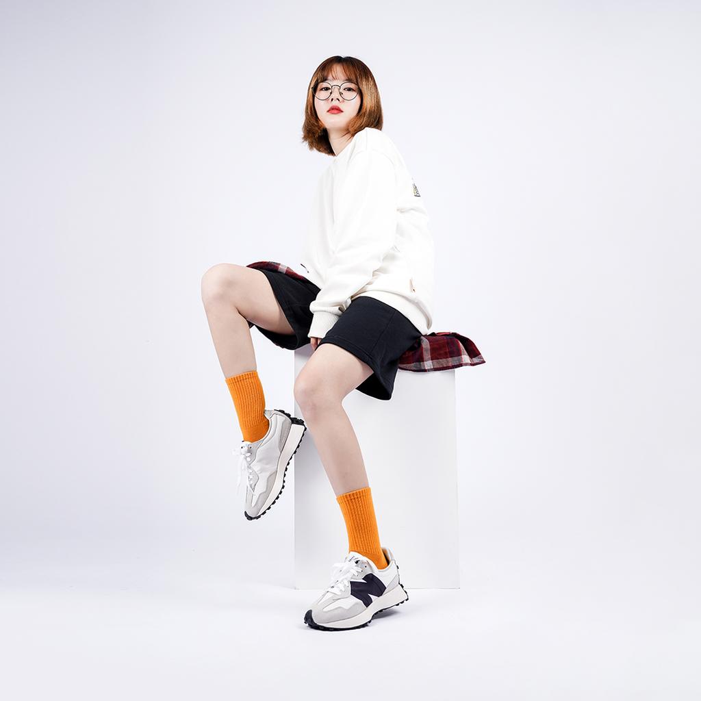 New Balance 327 Sea Salt Мужские кроссовки Кремово-черные MS327FE