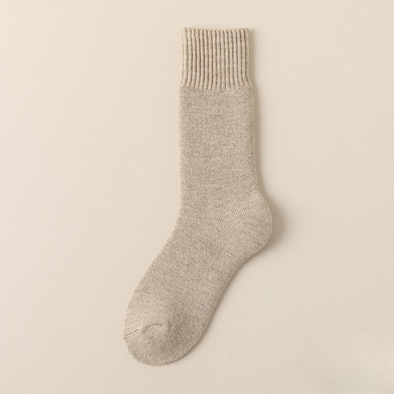 Флисовые и Утепленные Шерстяные Носки для Мужчин и Женщин, чтобы Сохранять Тепло Зимой