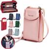 Small PU Leather Women Shoulder Bag Mini Handbag Phone Purse Coin Money Pocket