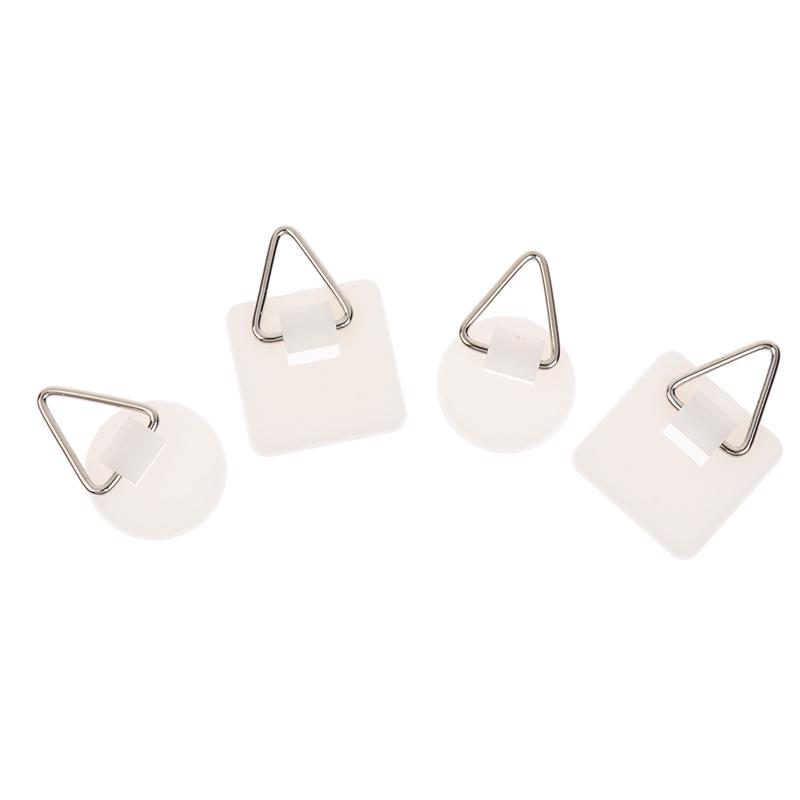 100 шт. Набор невидимых вешалок для тарелок, вертикальные держатели для настенного крючка для тарелок