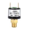 90-110 PSI  Compressor Pressure Control Switch Valve Heavy Duty Pressure Switch
