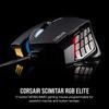 Игровая мышь Corsair Scimitar Rgb Elite, проводная, для MMO/MOBA, черная Elite