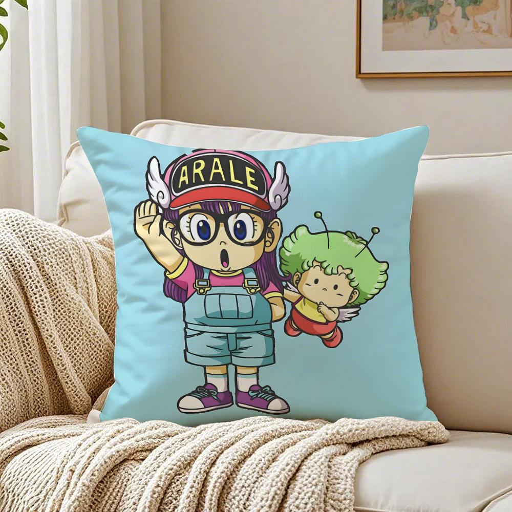 Игривая причудливая D-Drslump Arales Мультяшная наволочка для подушки Пылезащитная Декор гостиной дивана Подушка Комната