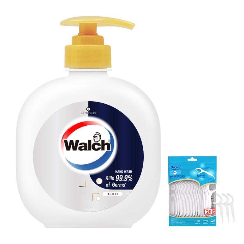 Walch Antibacterial Hand Wash Classic Gold 400ml Bundle