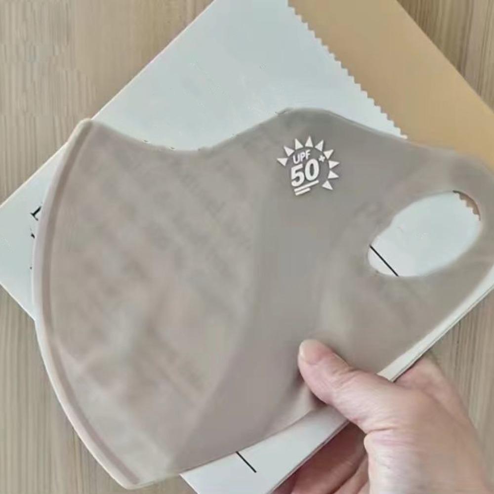 Hot Sale Breathable Ice Silk Mask Anti-UV Anti Pollen Riding Face Mask Traceless Ultrathin Face Veil Summer