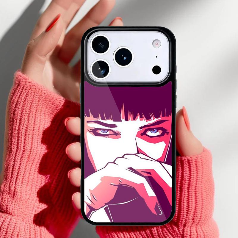Чехол для телефона «Криминальное чтиво» для iPhone 17 Air 16e 15 14 13 Pro Max Задняя крышка для 12 11 Pro Coque