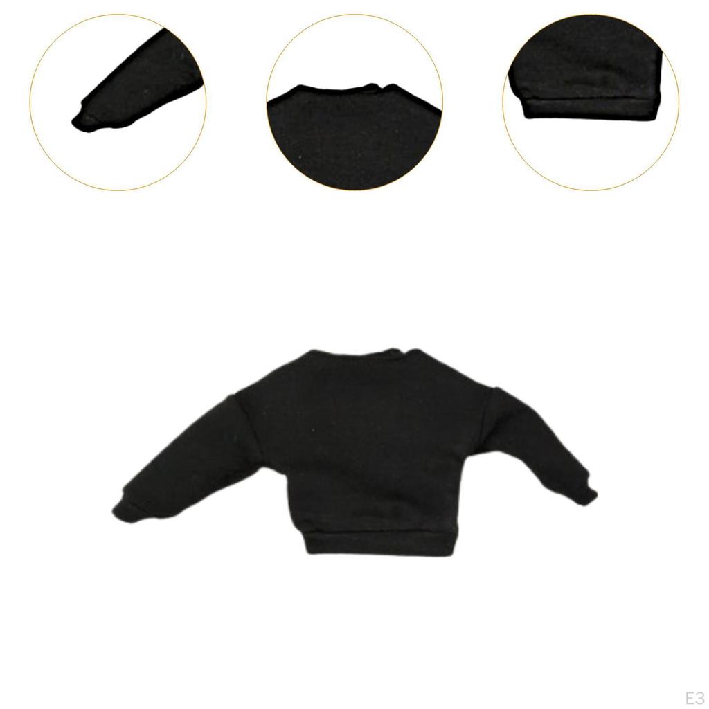 1/12 Action Figure Sweater Costumes Dress Up Doll Clothing for 6 Inch
