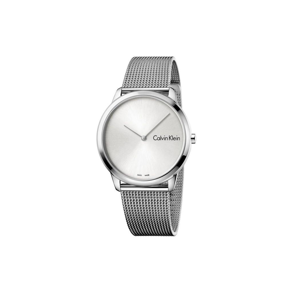 Calvin Klein Quartz Watch Stainless Steel Band 40Mm Silver Dial Water Resistant 30M Men watches K3M211Y6