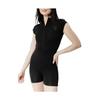 Women's Sea, Pool Front Zipper Detailed Sports Jumpsuit Swimsuit