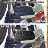 Накладка на зеркало заднего вида для Hyundai Santa Fe IX55 2006-2013 Veracrus 2007-2012 Углепластик ABS Глянцевый Черный Колпачок зеркала