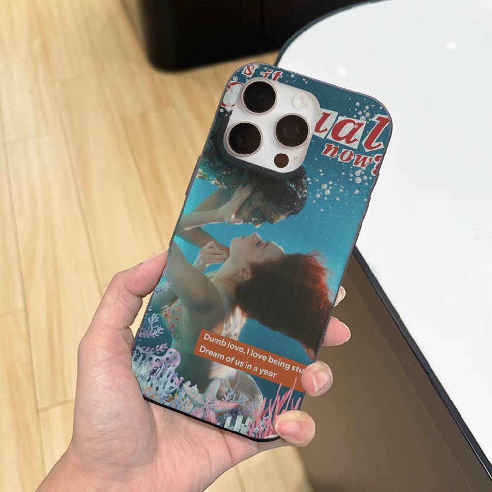 Чехол для телефона Singer C-Chappell R-Roan для iPhone 17 16 15 11 12 13 14 Pro Max Мягкий гофрированный силиконовый чехол