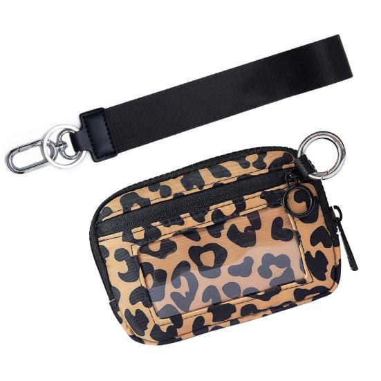 Кошелек для запястья с ремешком, водонепроницаемый чехол для браслета с прозрачным окошком 3