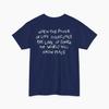 Peace Quote Inspirational Text Back Print Tshirt Unisex Soft Cotton Loose Motivational Minimalist Casual Daily Streetwear Tee