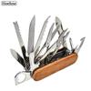 Карманная складная отвертка 17 в 1 91 мм Портативный уличный нож Многофункциональные плоскогубцы из нержавеющей стали Нож Ручной инструмент для кемпинга