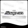 Auto Styling Snap On Tools Box Toolkit Metal Grille Emblem Car Rear Trunk Badge Decal Body Sticker Auto Universal Accessories