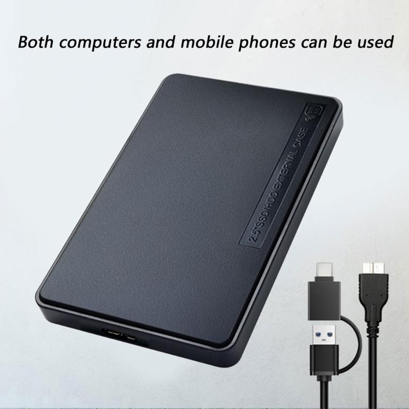 Корпус для жесткого диска USB 3.0 Кейс для жесткого диска 2,5-дюймовый внешний корпус Коробка Внешний кейс для аксессуаров ПК Ноутбука