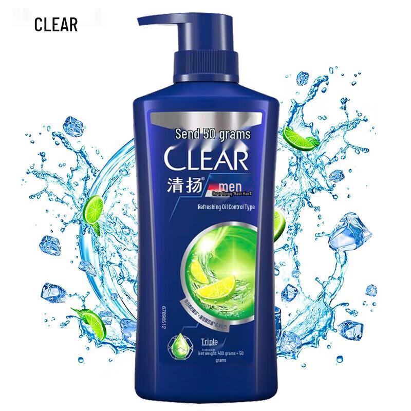 Шампунь Clear Men против перхоти, контроль жирности