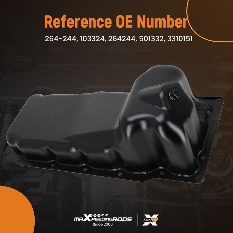 Lower Oil Collection Pan for Dodge Ram 1500 2500 Dakota V8 4.7L CRP32A Steel