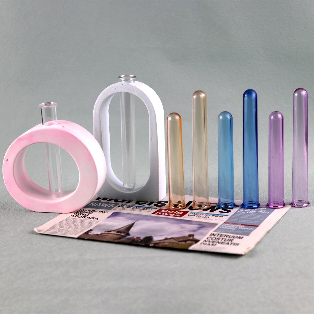 5 шт. Цветы пробирка ваза акриловое стекло DIY домашний декор гипсовая смола прозрачный дисплей стенд инкубатор для растений для гидропонного производства