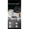 KEITH Titanium Airtight Storage Canister  Sealed Coffee Bean Container with Measuring Scoop for Tea Nuts Dry Food Fresh