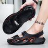 Fashion Men's Summer Outdoor Wearable Slippers Thi Bot Anti-Slip Wear-Resistant Driving Sports Big Size Casual Beach Sandals Thick Botto