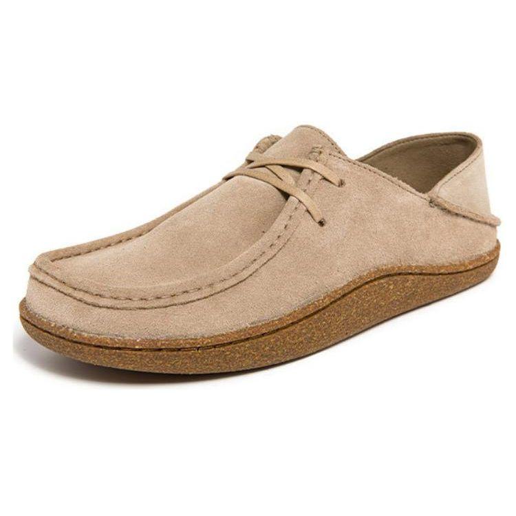 Clarks Кожаные удобные повседневные туфли на мягкой подошве Мужская обувь Песочный 261658357