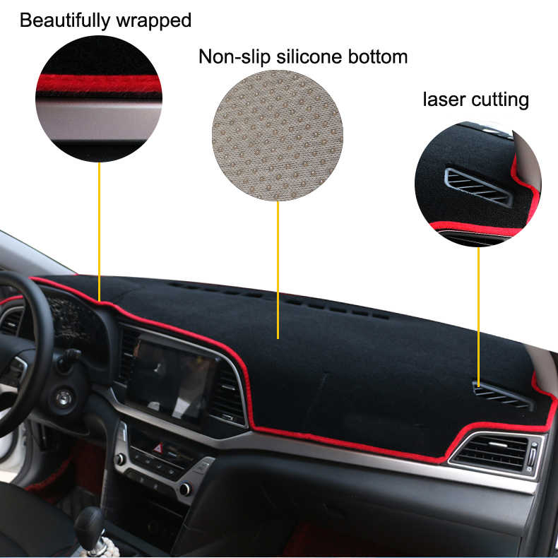 For Toyota Corolla Axio 2007 2008 2009 2010 2011 2012 2013 Car Styling Covers Dashmat Dash Mat Sun Shade Dashboard Cover Capter