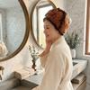 Coral Fleece Shower Cap Quick-drying Towel Cap Hair Drying Cap Hair Towel Wrap  Washing Hair