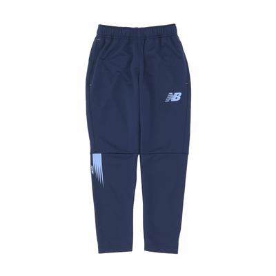 Детские футбольные брюки New Balance Юношеские тренировочные брюки NV для разминки (ABP45222) (военно-морской флот)