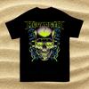 Футболка с коротким рукавом из хлопка группы Megadeth Подарок для фаната Черная S-2345XL Мужская футболка DS87A Унисекс футболка