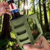 Assault-Style Tactical Insulation Sleeve, Portable Party Beverage Holder Insulation Sleeve, with Beer Opener, Beer Coozies for Bottles & Cans, Idea Gi