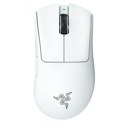 Razer Беспроводная игровая мышь Razer DeathAdder V3 Pro White. Сверхлегкая — 64 г. Улучшенная эргономичная форма. Первоклассная точность. Оптический Focus Pro 30K.