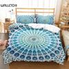 Bohemia Geometric Duvet Cover Queen For Kids Adult Room Microfiber Mandala Comforter Cover Floral Folk Art Abstract Bedding Set